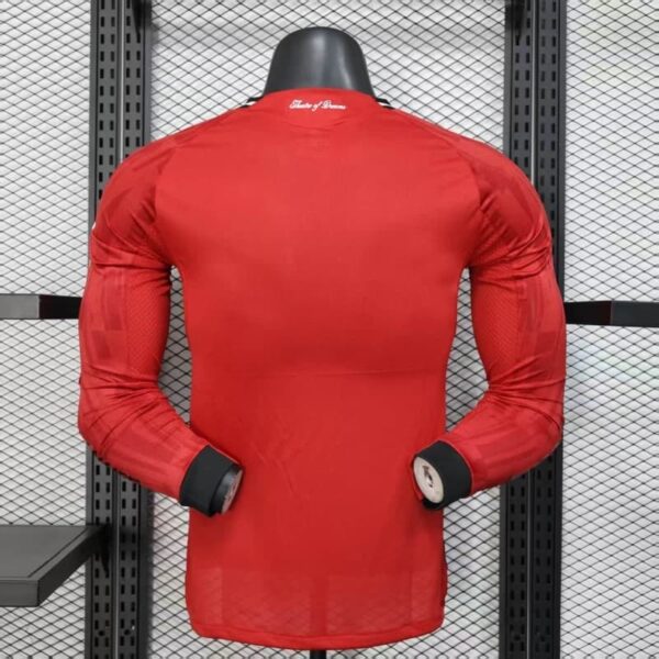 Manchester United 2025-26 Home Jersey Long Sleeves Player Version - Image 2