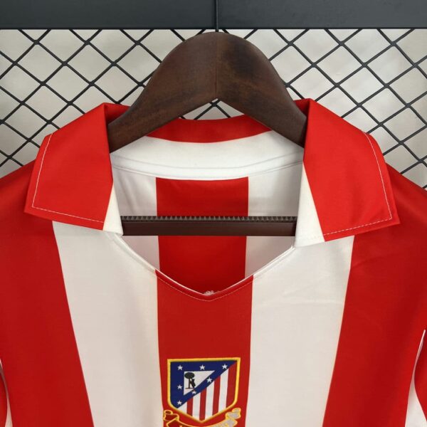 Atletico Madrid 2003-04 Centenary Home Retro Jersey - Image 2