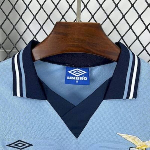 Lazio 1996-97 Home Retro Jersey - Image 3