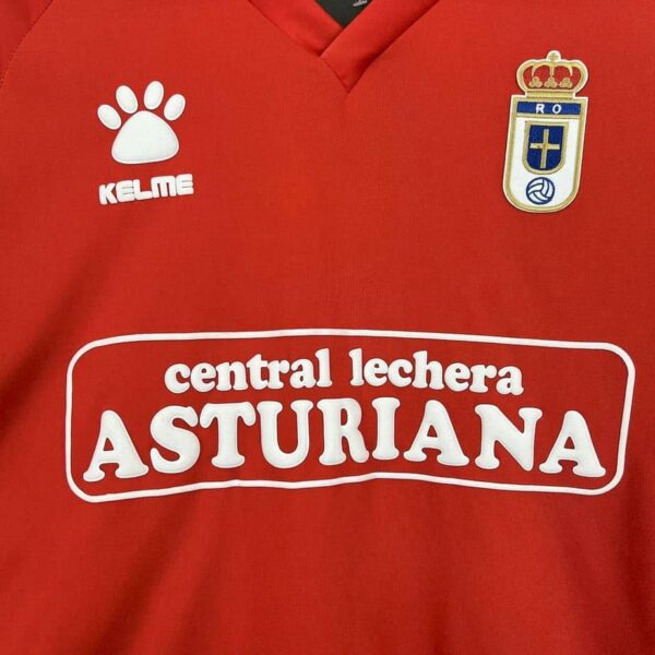 Real Oviedo 1990-91 Away Retro Jersey - Image 3