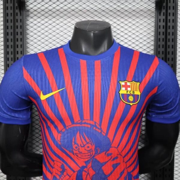 Barcelona 2025-26 One Piece Luffy Special Edition Jersey - Image 3