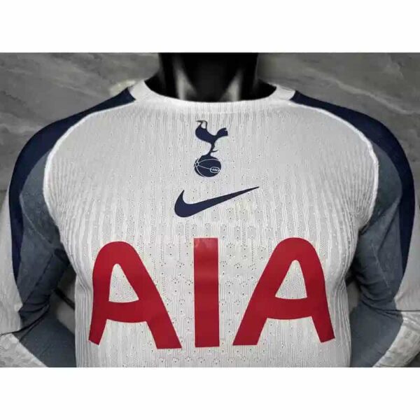 Tottenham Hotspur 2025-26 Home Jersey Long Sleeves Player Version - Image 3