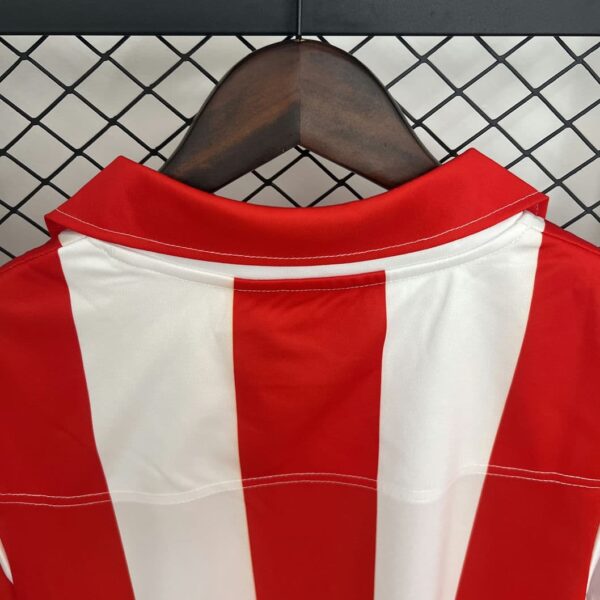 Atletico Madrid 2003-04 Centenary Home Retro Jersey - Image 3