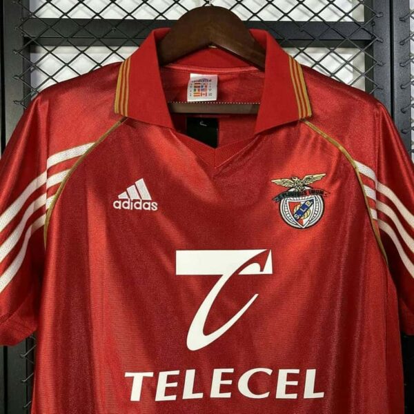 Benfica 1998-99 Home Retro Jersey - Image 3