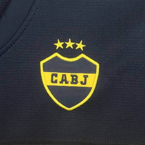 Boca Juniors 2007-08 Home Retro Jersey - Image 4