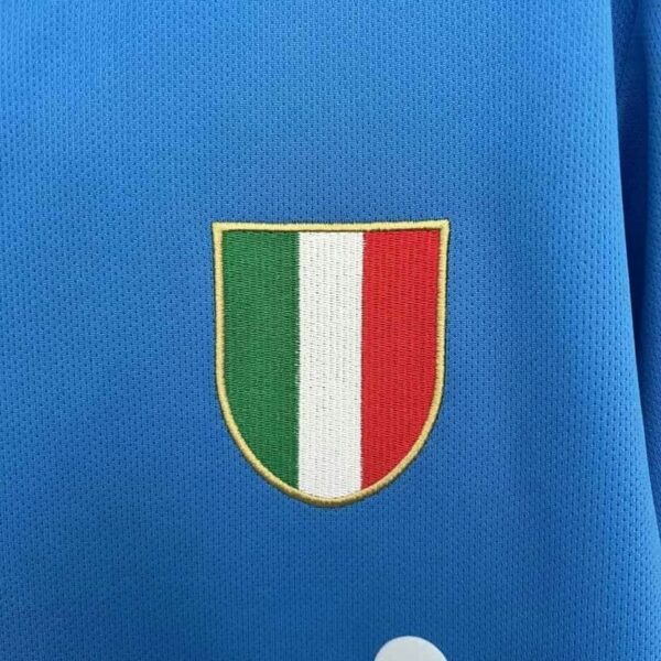 Napoli 1987-88 Home Long Sleeves Retro Jersey - Image 4