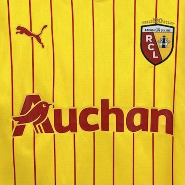RC Lens 2025-26 Home Jersey Fan Version - Image 4