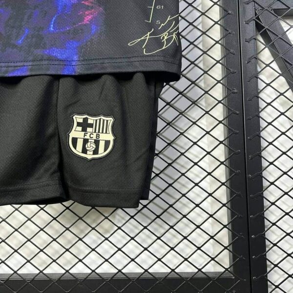 Barcelona 2025-26 Black Handprint Special Edition Kids Kit - Image 4