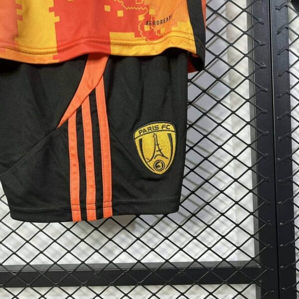Paris Saint-Germain 2025-26 Special Edition Orange Kids Kit - Image 4