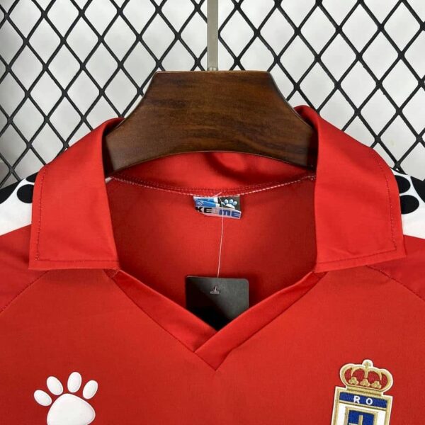 Real Oviedo 1990-91 Away Retro Jersey - Image 4