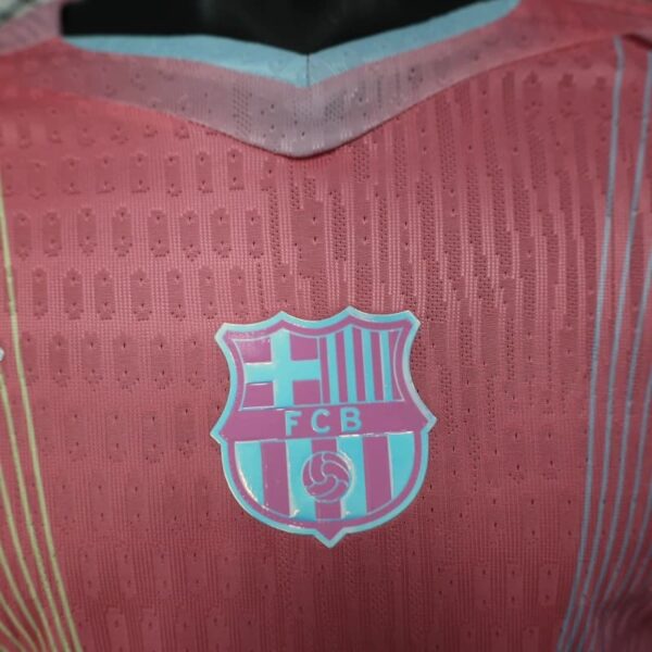 Barcelona 2025-26 Pink Special Edition Jersey Player Version - Image 4