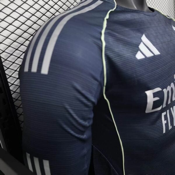 Real Madrid 2025-26 Away Jersey Long Sleeves Player Version - Image 4