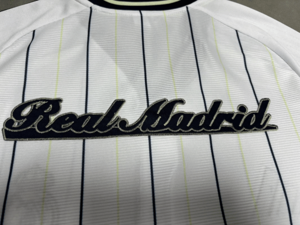 Real Madrid 2025-26 black and white stripes Jersey - Image 3