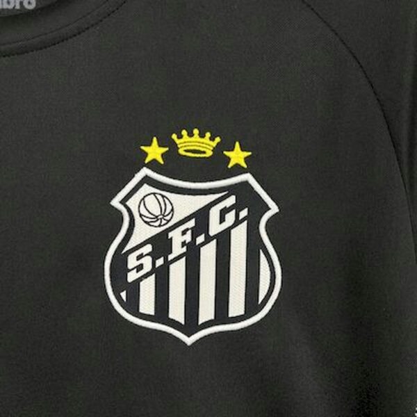Santos 2025-26 Black Goalkeeper Jersey - Image 5