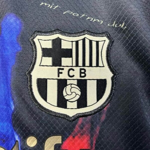 Barcelona 2025-26 Black Handprint Special Edition Kids Kit - Image 5
