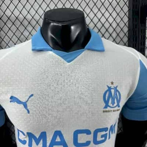 Olympique Marseille 2025-26 Home Jersey Player Version - Image 5