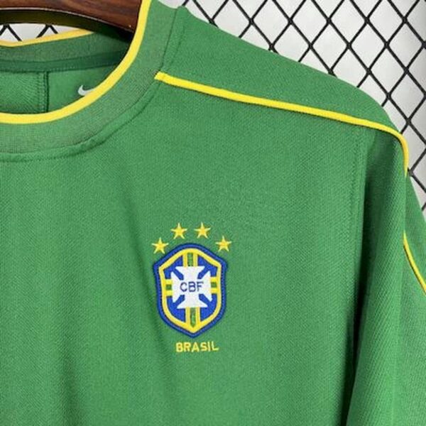 Brazil 1998-99 Goalkeeper Retro Jersey - Image 5