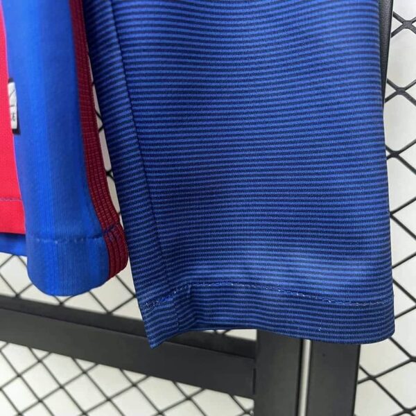 Barcelona 2014-15 Home Long Sleeves Retro Jersey - Image 6