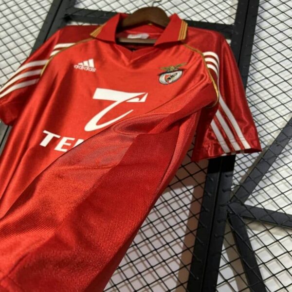 Benfica 1998-99 Home Retro Jersey - Image 6