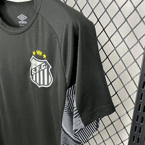 Santos 2025-26 Black Goalkeeper Jersey - Image 7