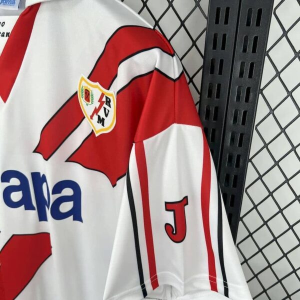 Rayo Vallecano 1997-98 Home Retro Jersey - Image 7