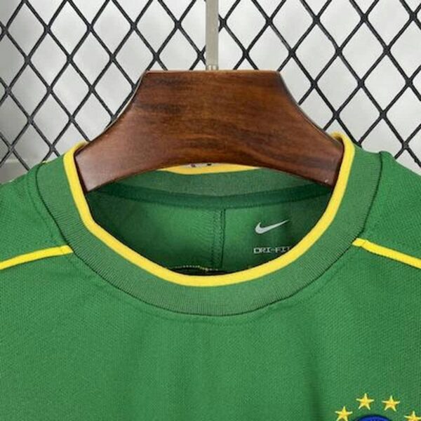 Brazil 1998-99 Goalkeeper Retro Jersey - Image 7