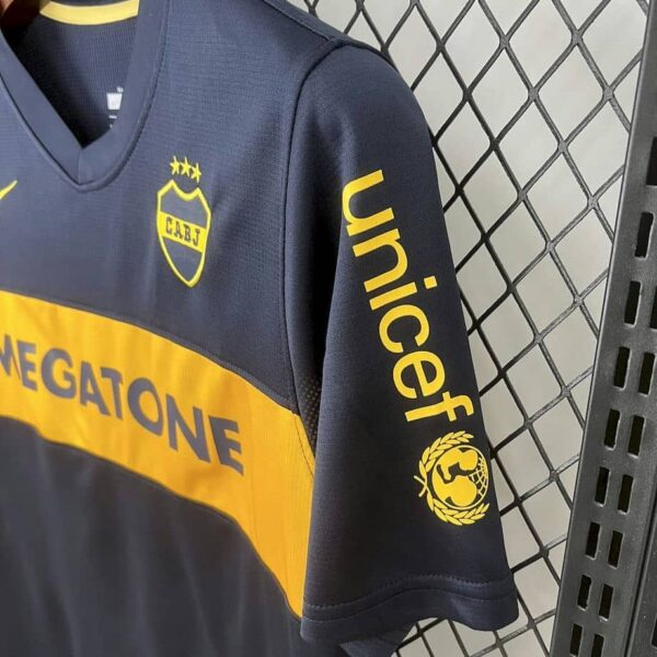 Boca Juniors 2007-08 Home Retro Jersey - Image 7