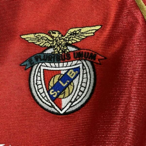 Benfica 1998-99 Home Retro Jersey - Image 8