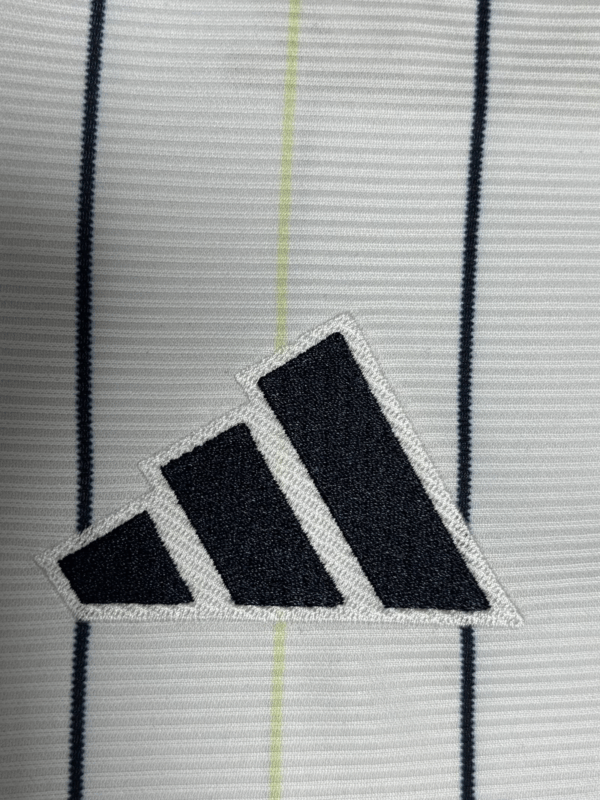 Real Madrid 2025-26 black and white stripes Jersey - Image 4